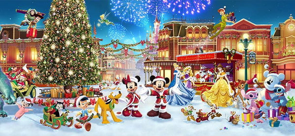 Christmas Mickey Minnie Donald Princesses PIX-352