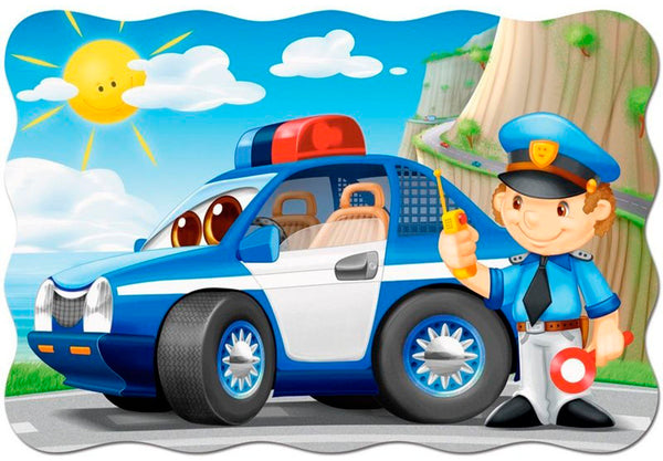Police Car Cartoon PIX-1316